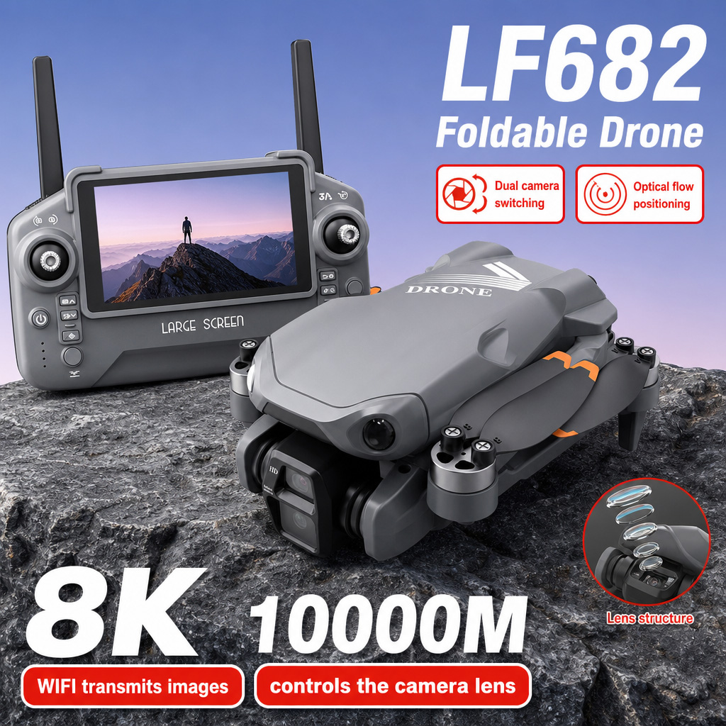 Drone Camera Lens - طائرة بدون طيار LF682 للتصوير الجوي