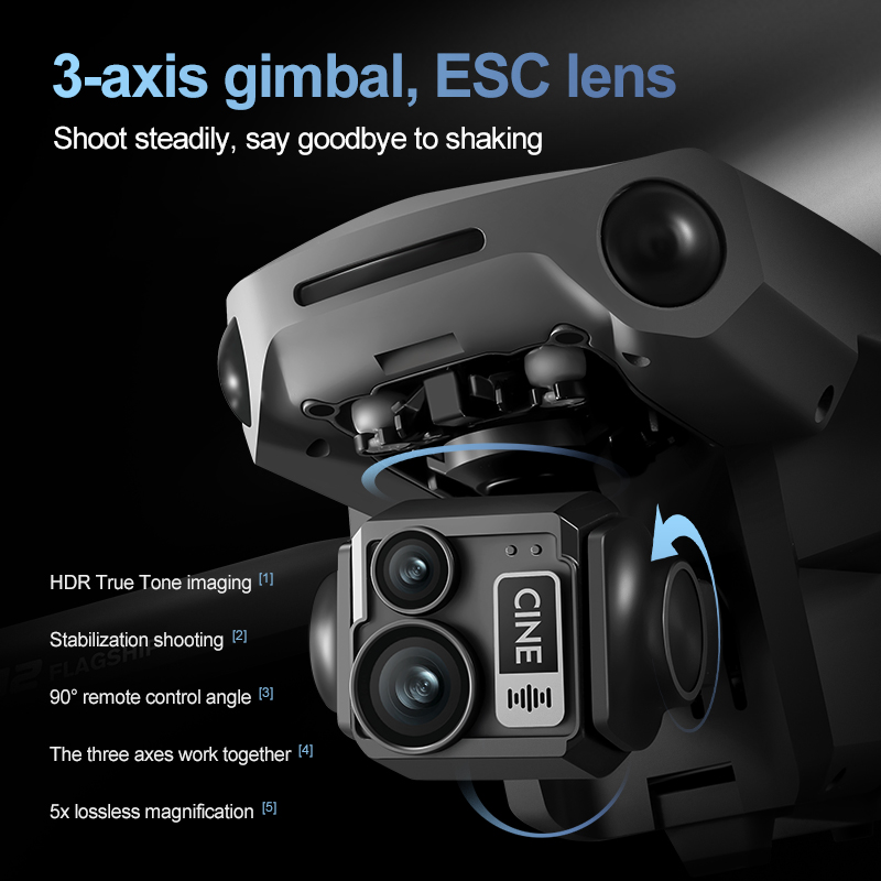 طائرة بدون طيار رباعية المحاور - مراجعة Drone Camera Lens وسعره