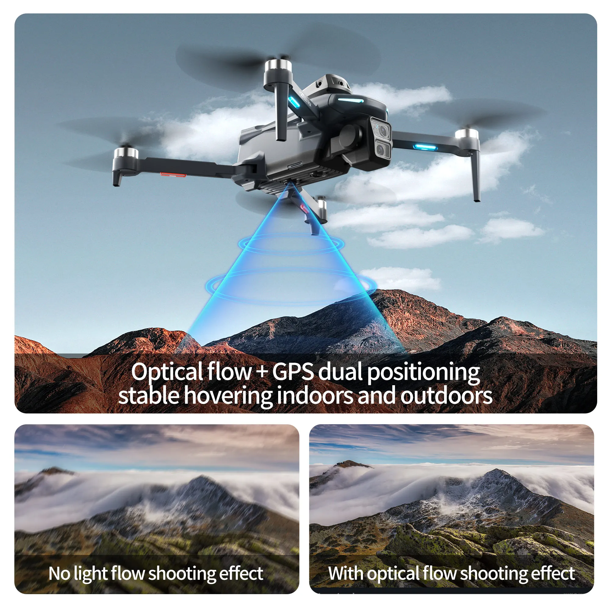 طائرة لينوفو XT606 بدون طيار ا - مراجعة Drone Camera Lens وسعره