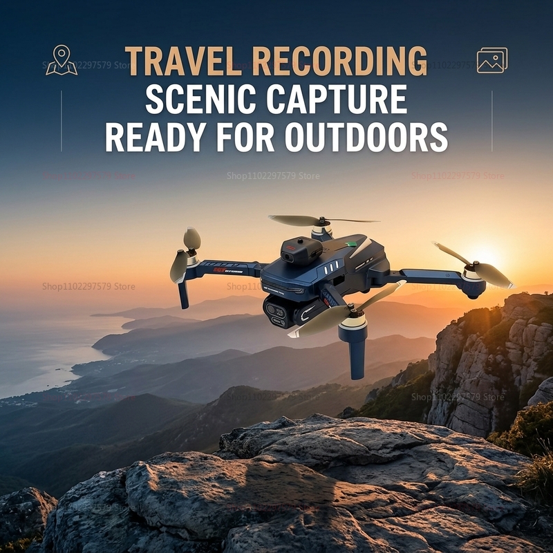 طائرة بدون طيار GT8 مع حزام لت - مراجعة Drone Camera Professional وسعره