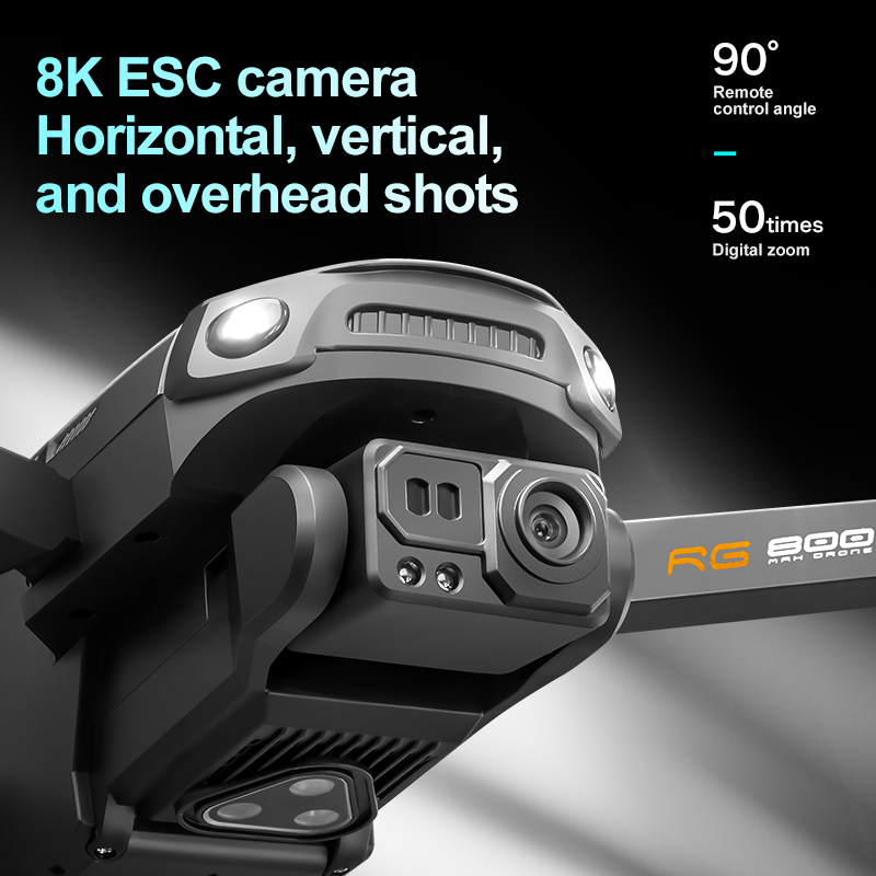 طائرة بدون طيار RG800 MAX مع ن - مراجعة Drone Camera Professional وسعره