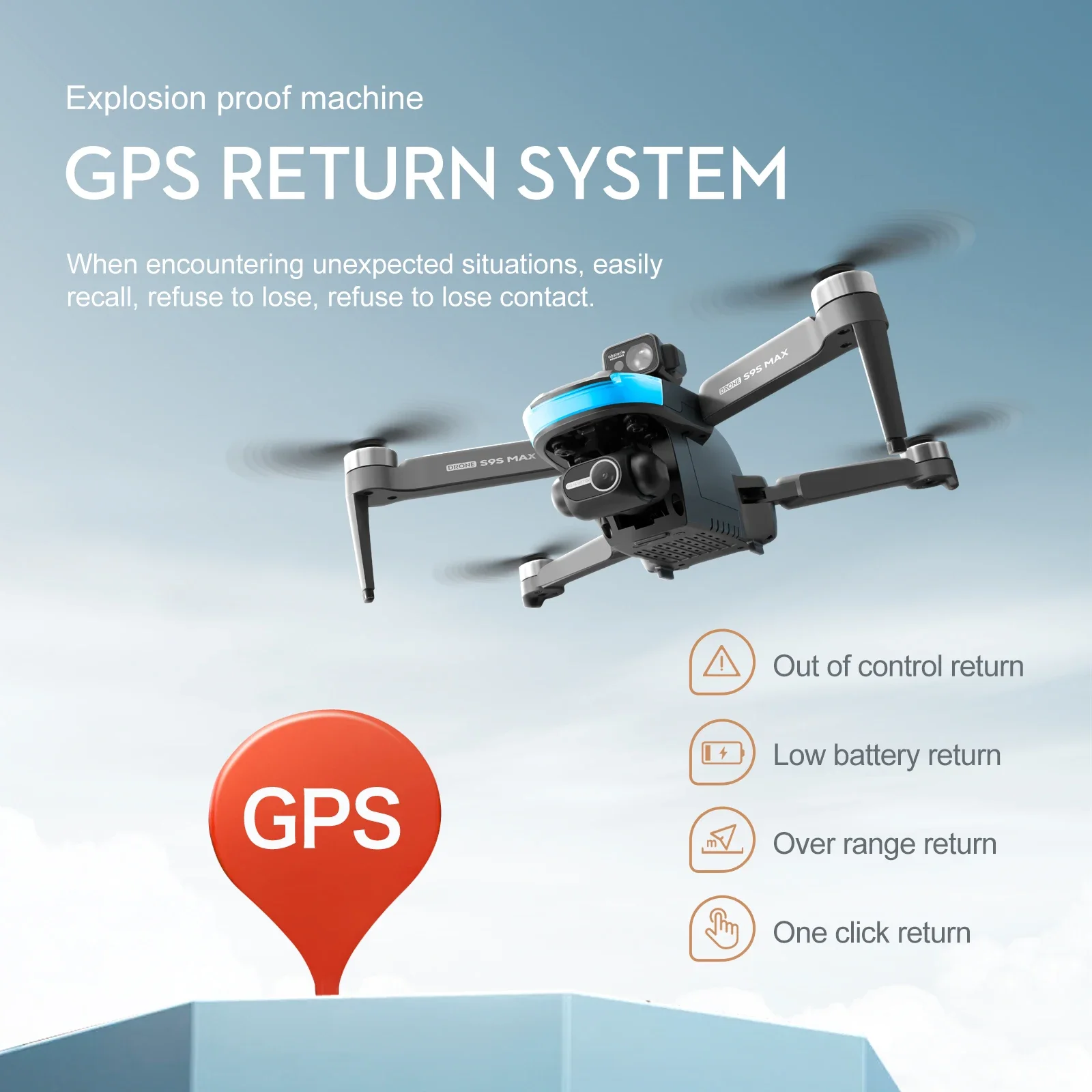 جديد S9S ماكس طائرة صغيرة بدون - مراجعة Drone Camera Lens وسعره