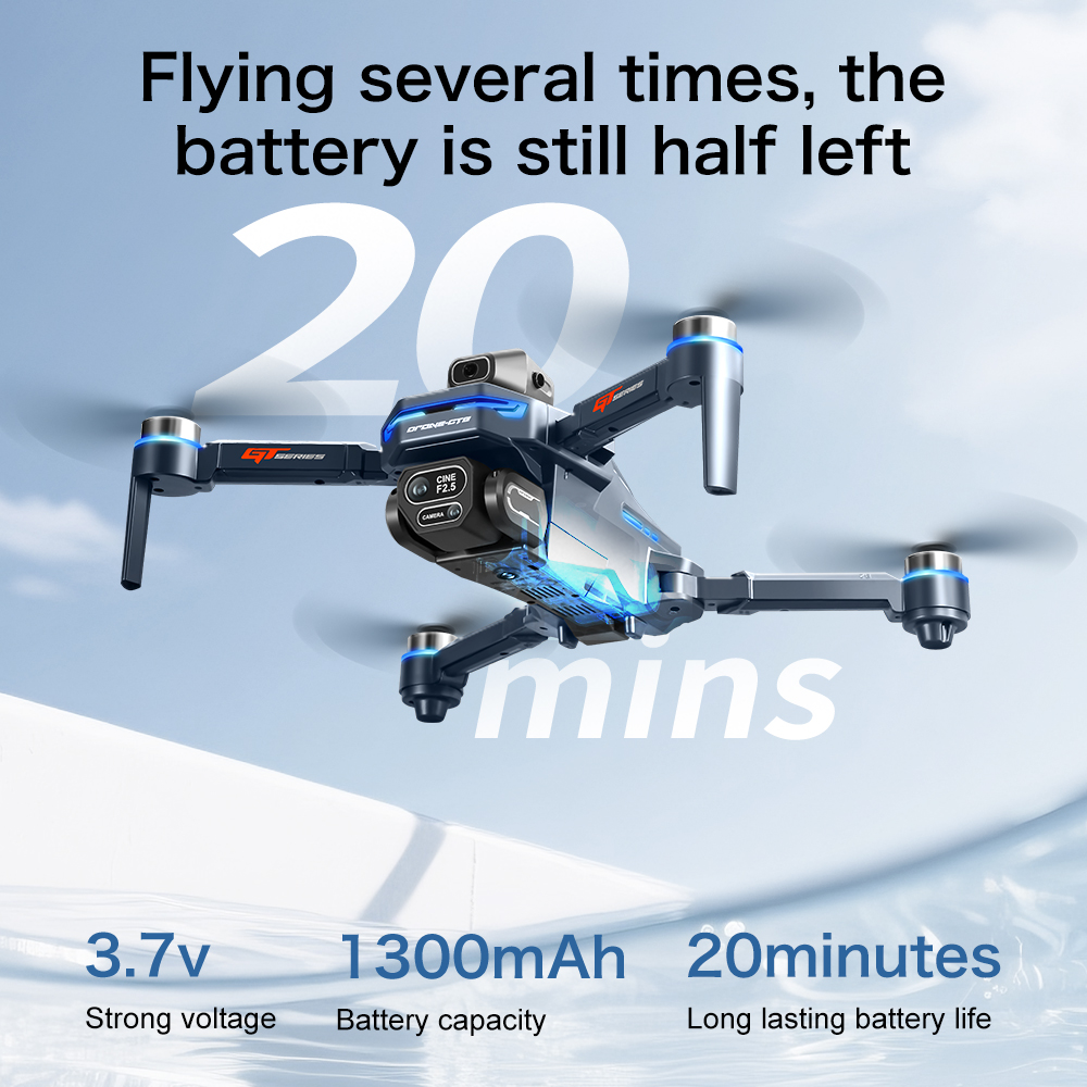 طائرة لينوفو GT8 بدون طيار احت - مراجعة Drone Camera Lens وسعره