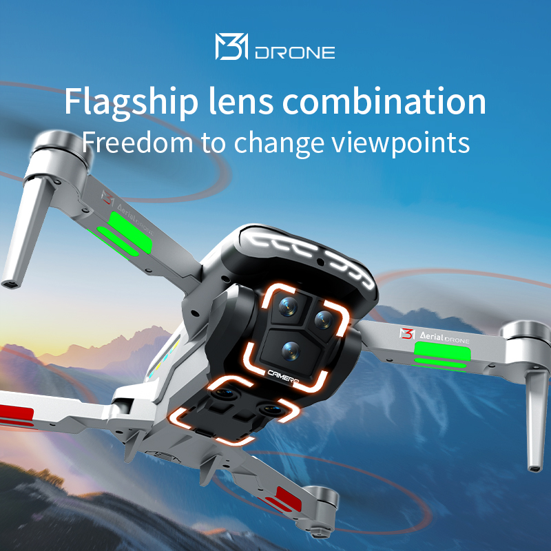 M3 طائرة بدون طيار احترافية 4K - مراجعة Drone Camera Professional وسعره