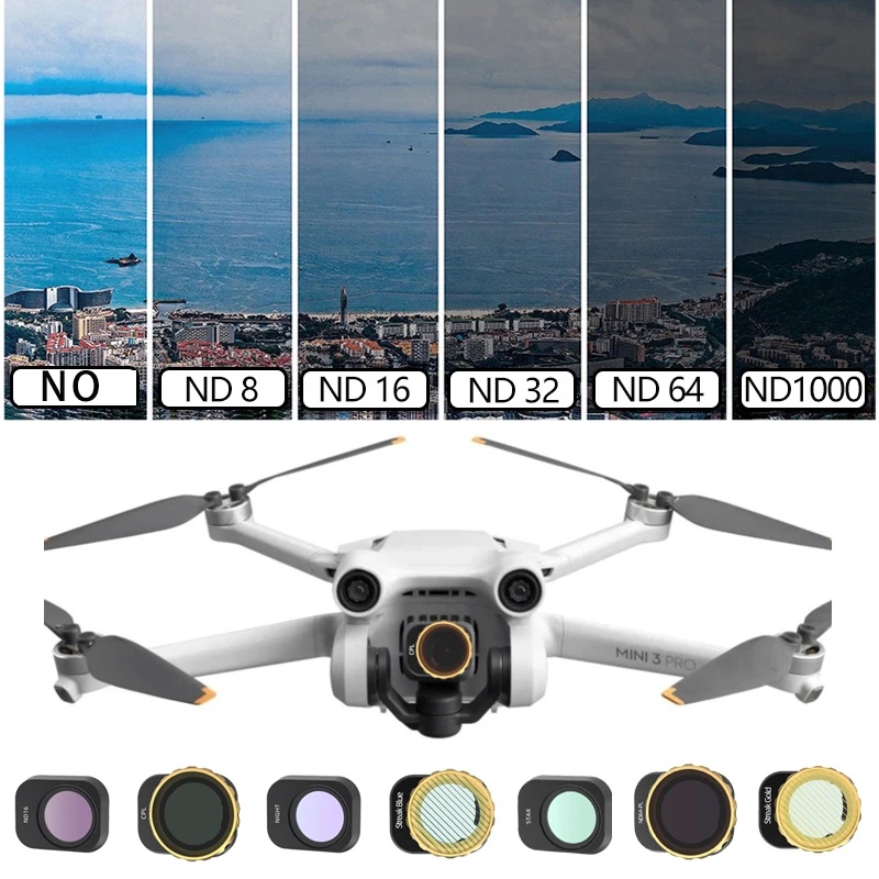 فلتر للطائرة بدون طيار DJI Min - مراجعة Drone Camera Filter وسعره