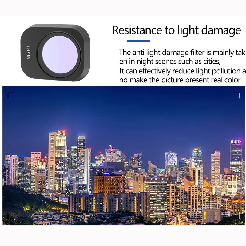فلتر للطائرة بدون طيار DJI Min - مراجعة Drone Camera Filter وسعره
